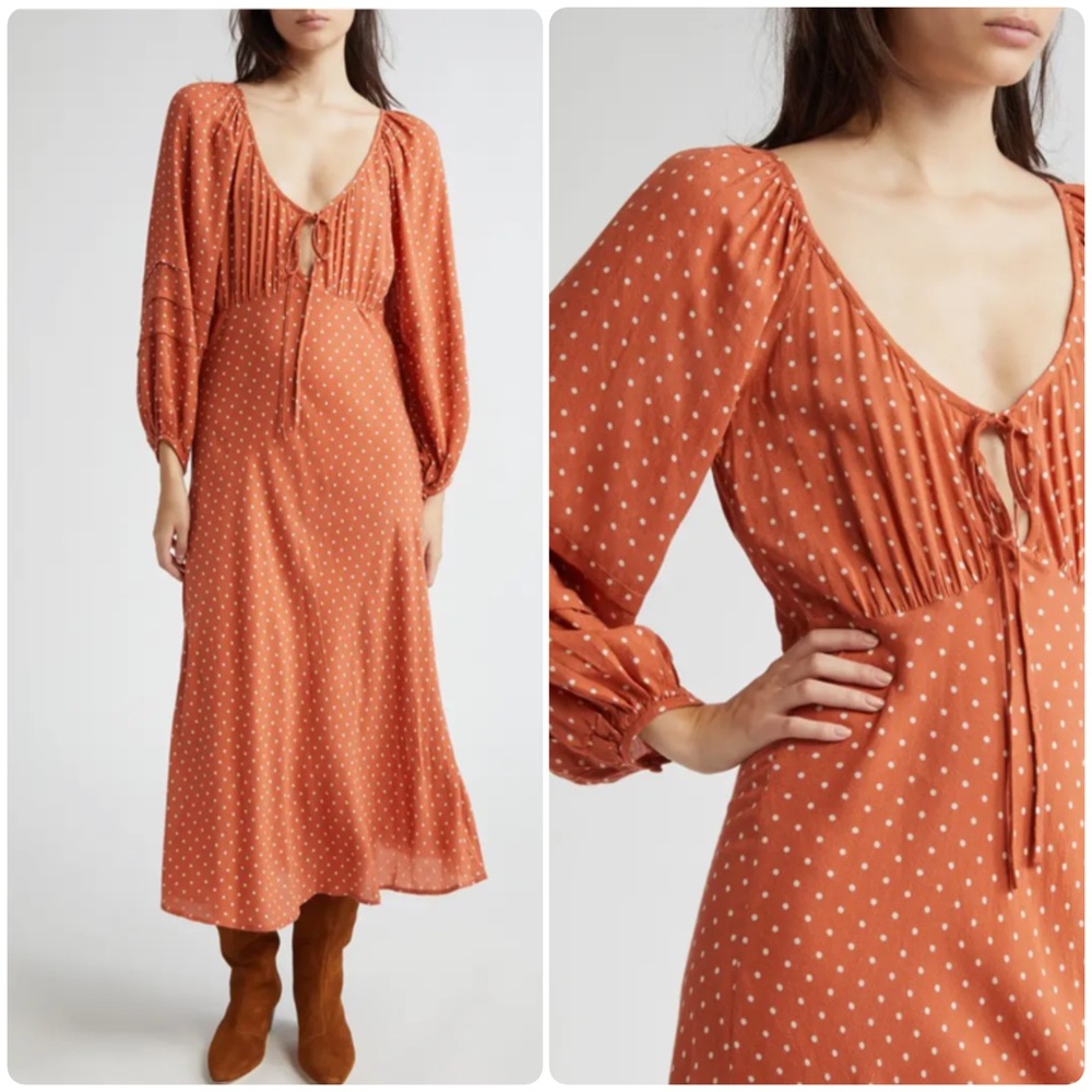 NWT Mille Suki Polka Dot Dress